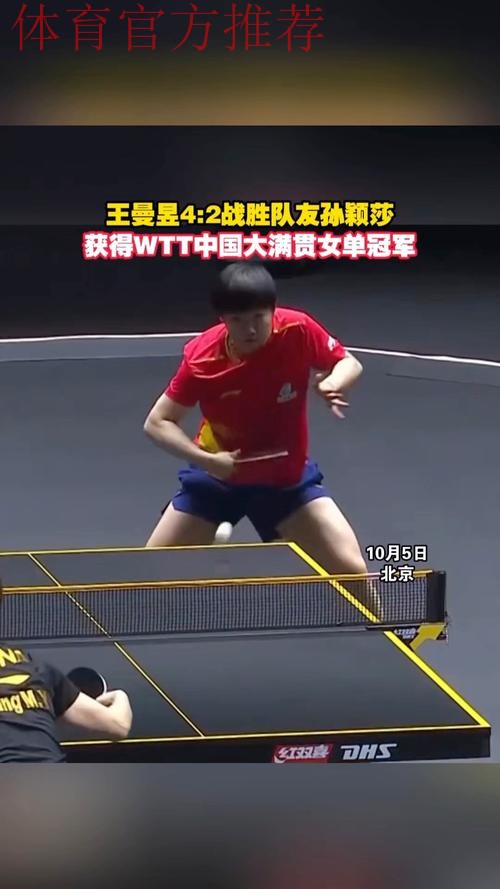 56万奖金背后,王曼昱扛着腰伤拼下冠军!孙颖莎最新伤情:腿肿了 56万奖金背后,王曼昱扛着腰伤拼下冠军!孙颖莎最新伤情:腿肿了